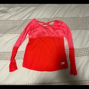 Little girls New Balance activewear shirt
